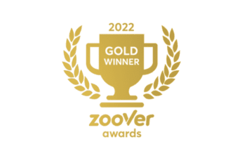 Zoover gold award den blanken 2022 website 400x250